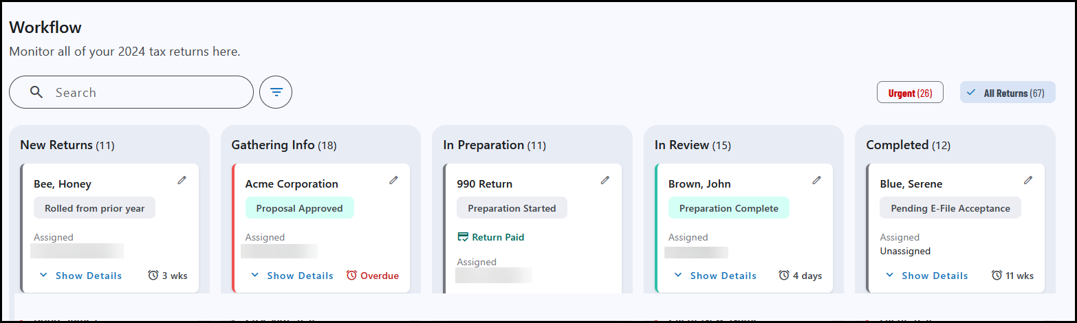 Workflow board